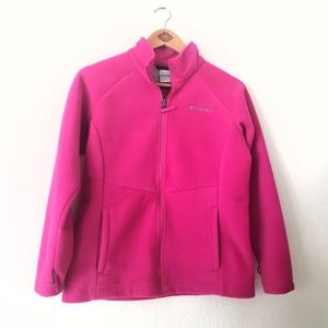 Columbia Bright Pink Interchange Omni Heat Jacket